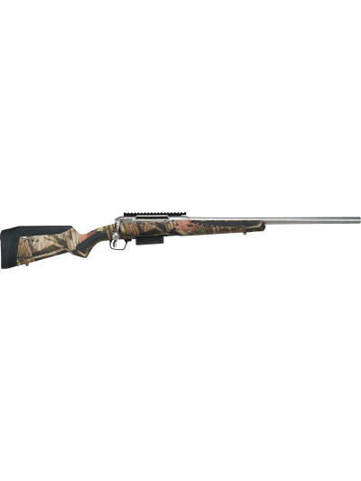 SAVAGE 220 SLUG 20GA W/RAIL - 22" SS/ACCUFIT MOBU SYNTHETIC
