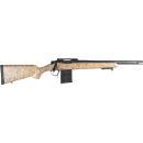 CHRISTENSEN RIDGELINE SCOUT - 223 REM 16" TB BLACK/TAN-BLK