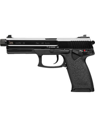 HK MARK 23 V1 DA/SA 45ACP - 5.87" BBL 2-10RD BLACK
