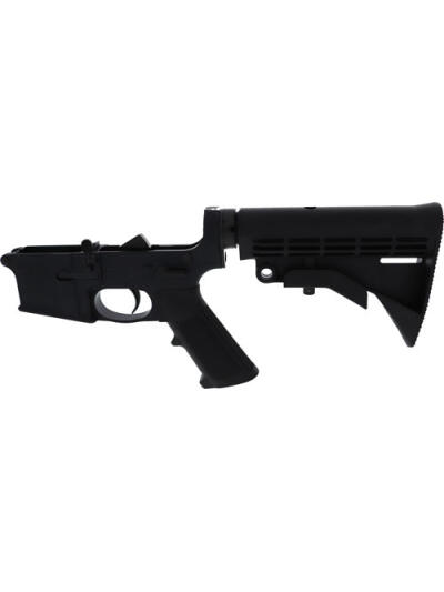 ANDERSON COMPLETE AR-15 LOWER - RECEIVER CLOSED BLACK