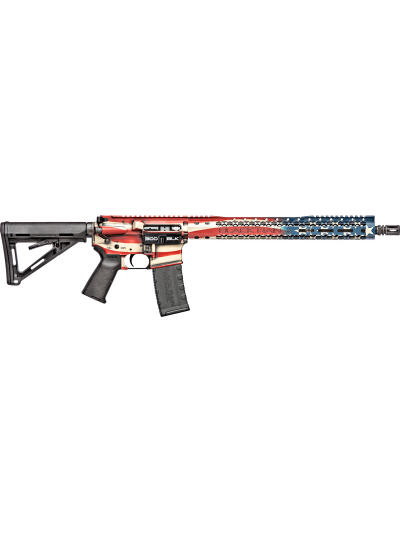 BLACK RAIN SPEC+ PATRIOT RIFLE - 300BLK 16" AMERICAN FLAG 30RD