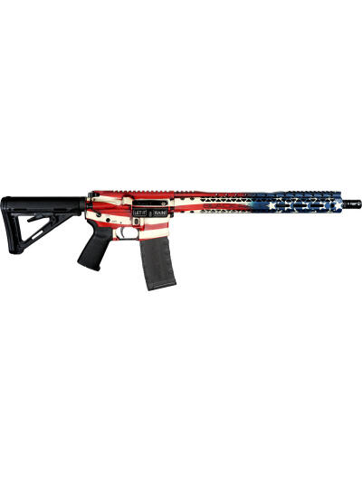 BLACK RAIN SPEC+ PATRIOT RIFLE - 5.56 16" AMERICAN FLAG 30RD