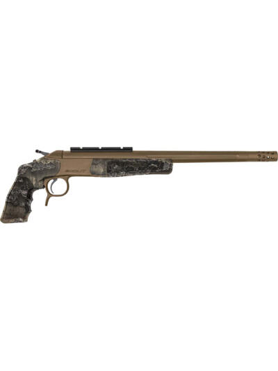 CVA SCOUT PISTOL 350 LEGEND - 14" W/BRAKE BRONZE/RT EXCAPE