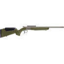 CVA SCOUT TD V3 400 LEGEND 20" - STAINLESS/OD GREEN SYNTHETIC