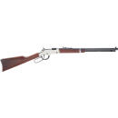 HENRY H4 GOLDENBOY SILVER - 22S/L/LR 20" OCTAGON WALNUT
