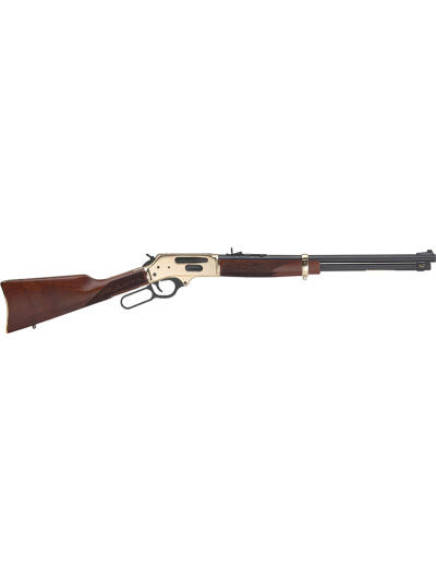 HENRY H24 SIGNATURE RIFLE - 35 REM 20" BRASS WALNUT