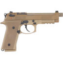BERETTA M9A4 G 9MM 5.1" 10RD - TAN OPTIC READY THREADED USA
