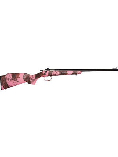 CRICKETT RIFLE G2 22LR - BLUED/MOSSY OAK PINK BLAZE