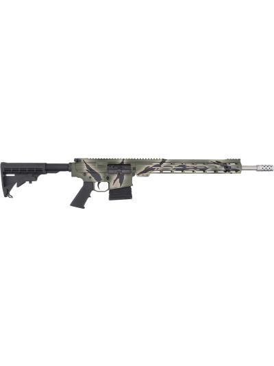 GLFA AR10 RIFLE 308 WIN 18" - S/S 10RD PURSUIT GREEN CAMO