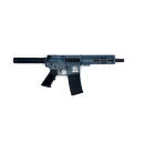 Great Lakes Firearms 223 Wylde GL15223PBLU AR-Pistol 7.5" 1:8" Nitride Barrel Blue Titanium Cerakote