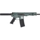 GLFA AR15 PISTOL 223 WYLDE - 7.5" NITRIDE BBL CHARCOAL GRN