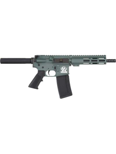 GLFA AR15 PISTOL 223 WYLDE - 7.5" NITRIDE BBL CHARCOAL GRN