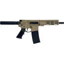 GLFA AR15 PISTOL 223 WYLDE - 7.5" NITRIDE BARREL FDE