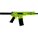 GLFA AR15 PISTOL 223 WYLDE - 7.5" NITRIDE ZOMBIE SPLATTER