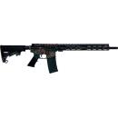 GLFA AR15 SPLATTER 223 WYLDE - 16" 1:8 NIT BBL BLACK