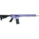 GLFA AR15 RIFLE 223 WYLDE - 16" S/S BBL WILD ORCHID