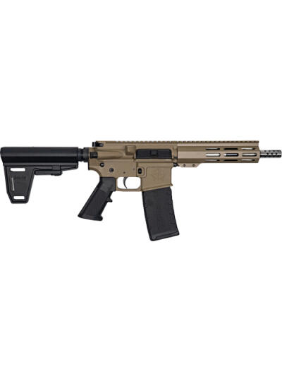 GLFA AR15 PISTOL W/BRACE 223 - WYLDE 7.5" SS FLAT DARK EARTH