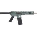 GLFA AR15 PISTOL 223 WYLDE - 7.5" SS. BBL. CHARCOAL GREEN