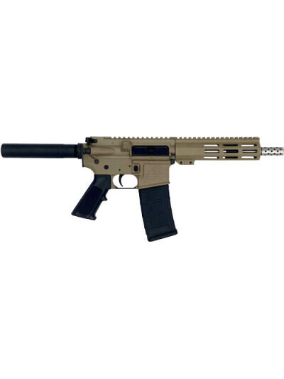 GLFA AR15 PISTOL 223 WYLDE - 7.5" STAINLESS BBL FDE