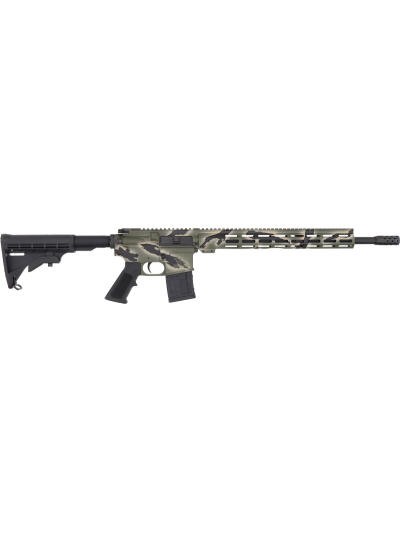 GLFA AR15 450 BUSHMASTER - 18" NIT BBL PURSUIT GREEN CAMO