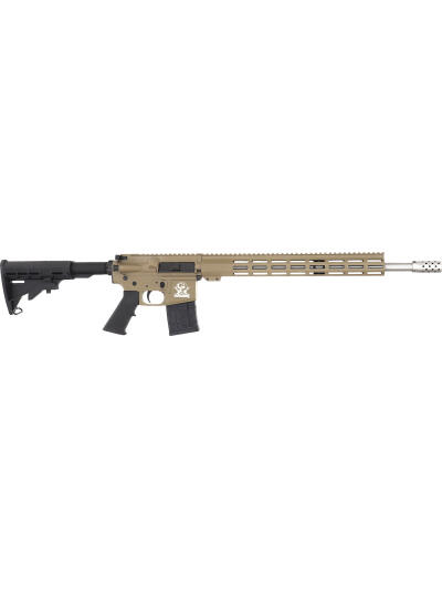 GLFA AR15 450 BUSHMASTER - 18" S/S BBL FLAT DARK EARTH