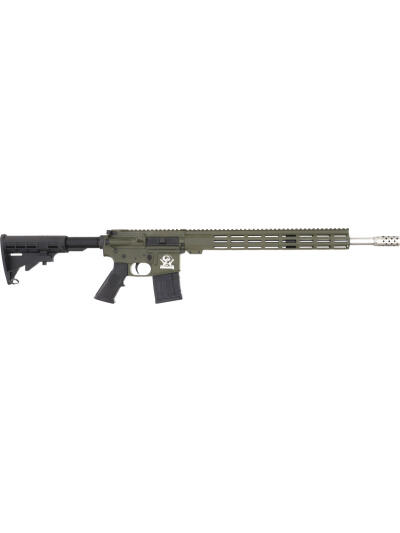 GLFA AR15 450 BUSHMASTER - 18" S/S BBL OD GREEN