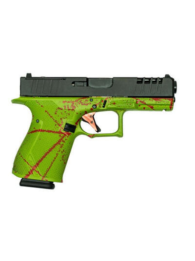 Great Lakes Firearms GL19SZOM Striker 4" 15+1 Splatter Zombie/Nitride Barrel