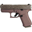 GLOCK 43X 9MM GLITTER GUNZ CHAMPAGNE