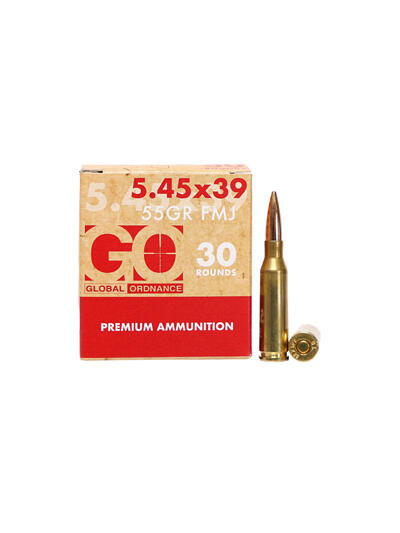 GO 5.45X39MM 55GR FMJ BRASS 30/1350