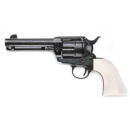 Pietta GW357LEB434NMUI The Shootist .357 Magnum 4.75" 6 Shot Ultra Ivory Grips W/ Scroll-Work Engraving