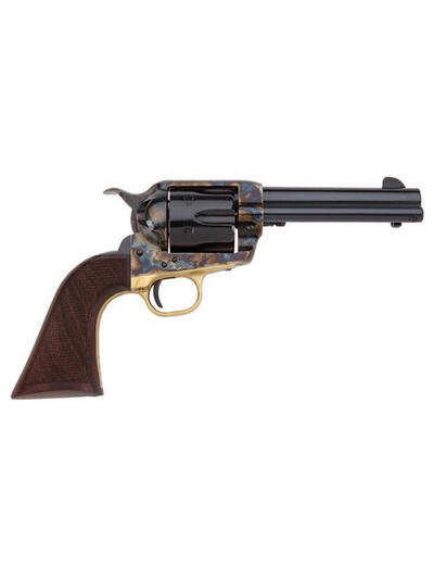 Pietta HF45ALC512NMCW 1873 Great Western II "Alchimista" .45 Long Colt 6 Rounds 5.5" Case Hardened Steel/Walnut Grip