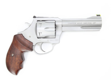 Charter Arms Model 73546 The Professional VI .357 Magnum 4.2" 6 Rounds Stainless Steel/Wood Grip