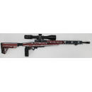 Howa HCRA70220USAMDT M1500 Mini Chassis .223 Rem 20" 10+1 USA Flag Cerakote W/ 4-16x50 Scope, 2 Grips, Bipod