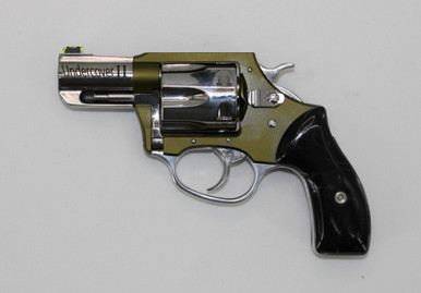Charter Arms Model 53624 "Undercover II" .38 Special 2.2" 6 Rounds OD Green/Hi-Polish/Black Pearl Grips