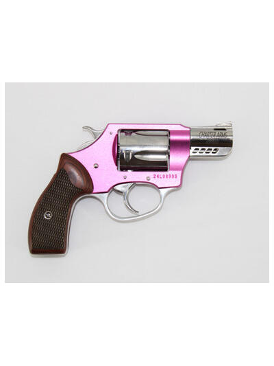 Charter Arms Model 53805 Coyote .380 ACP 2" 5 Rounds Pink/Hi-Polish/Rosewood