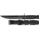 KA-BAR MODIFIED TANTO 8" PLAIN - EDGE BLADE W/HARD PLASTIC SHTH