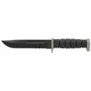 KA-BAR D2 EXTREME KNIFE - 7" SERR W/PLASTIC SHEATH