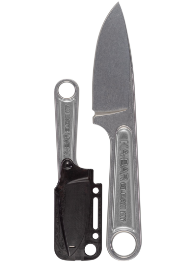 Ka-Bar Forged Wrench Knifeblack Hard Plastic Sheath, Str Edge