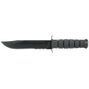 KBAR FIGHTING KNF 7" BLK SRTD W/STH