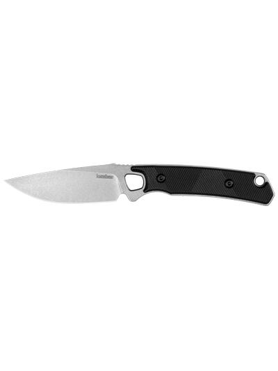 KERSHAW STEPPE 3.55" PLN D2 BLK/SLV