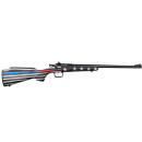 Crickett Rifle KSA2177FRLE G2 .22LR Youth 16.12" Single Shot Old Glory Black and White W/ Red and Blue Stripe