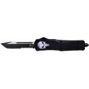 TEMPLAR KNIFE LARGE OTF FALLEN - 3.5" BLACK TANTO SERRATED