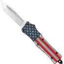 COBRATEC LARGE CTK1 OTF - AMERICAN FLAG CRKTE 3" TANTO