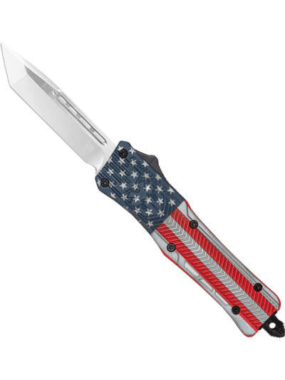 COBRATEC LARGE CTK1 OTF - AMERICAN FLAG CRKTE 3" TANTO
