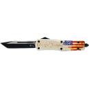 TEMPLAR KNIFE LARGE OTF WE THE - PEOPLE 3.5" BLACK TANTO