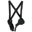 MICHAELS V-SHOULDER HOLSTER - #4 RH NYLON BLACK