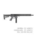 KAK Industry MO-816-1004-001 Complete K15 Rifle 9mm 16" 32+1 Black