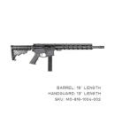 KAK Industry MO-816-1004-002 Complete K15 Rifle 9mm 16" 32+1 Black