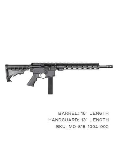 KAK Industry MO-816-1004-002 Complete K15 Rifle 9mm 16" 32+1 Black