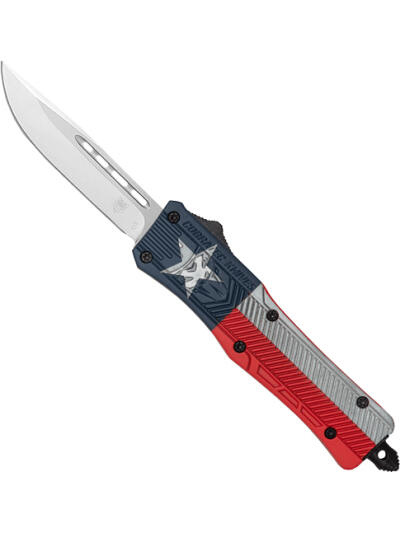 COBRATEC MEDIUM CTK1 OTF TEXAS - STATE FLAG CRKTE 3" DROP POINT